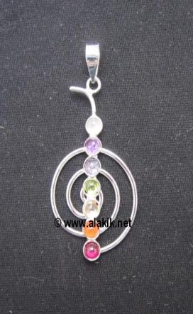 Chakra Metal Pendant